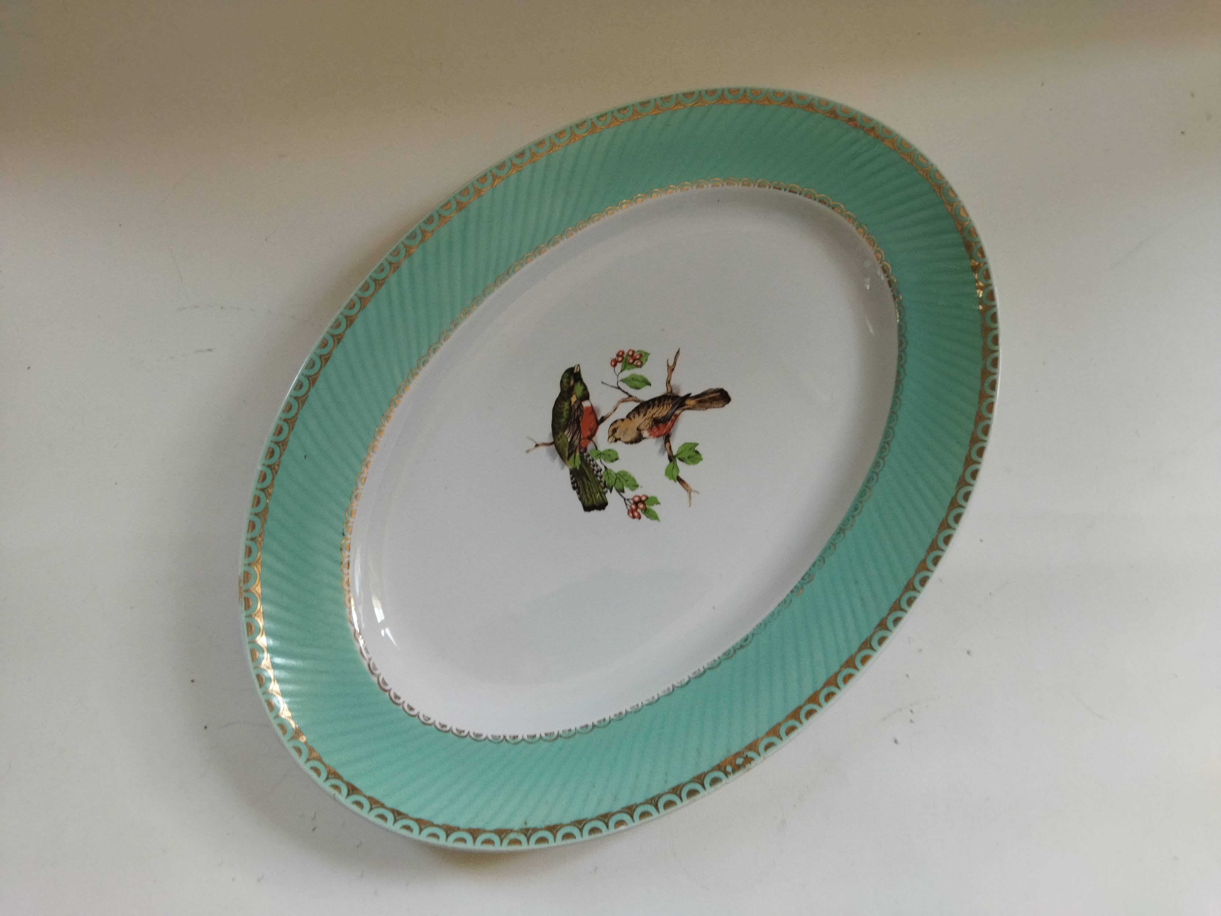 Dish Fenal Badonviller "Birds"