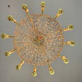 Lustre en bronze doré début xixème siècle