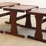 mid century  Copper nesting tables 'Birstall'