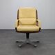 Chaise de bureau en cuir par Eugen Schmidt, années 1960