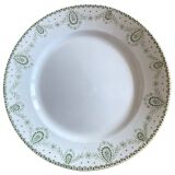 Antique serving dish in earthenware from Creil & Montereau