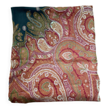 19th-century Alsatian Indian print in woven wool