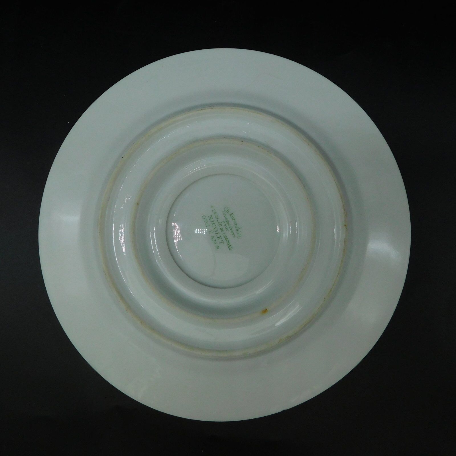 Saucière Charles Ahrenfeldt art deco - white and silver