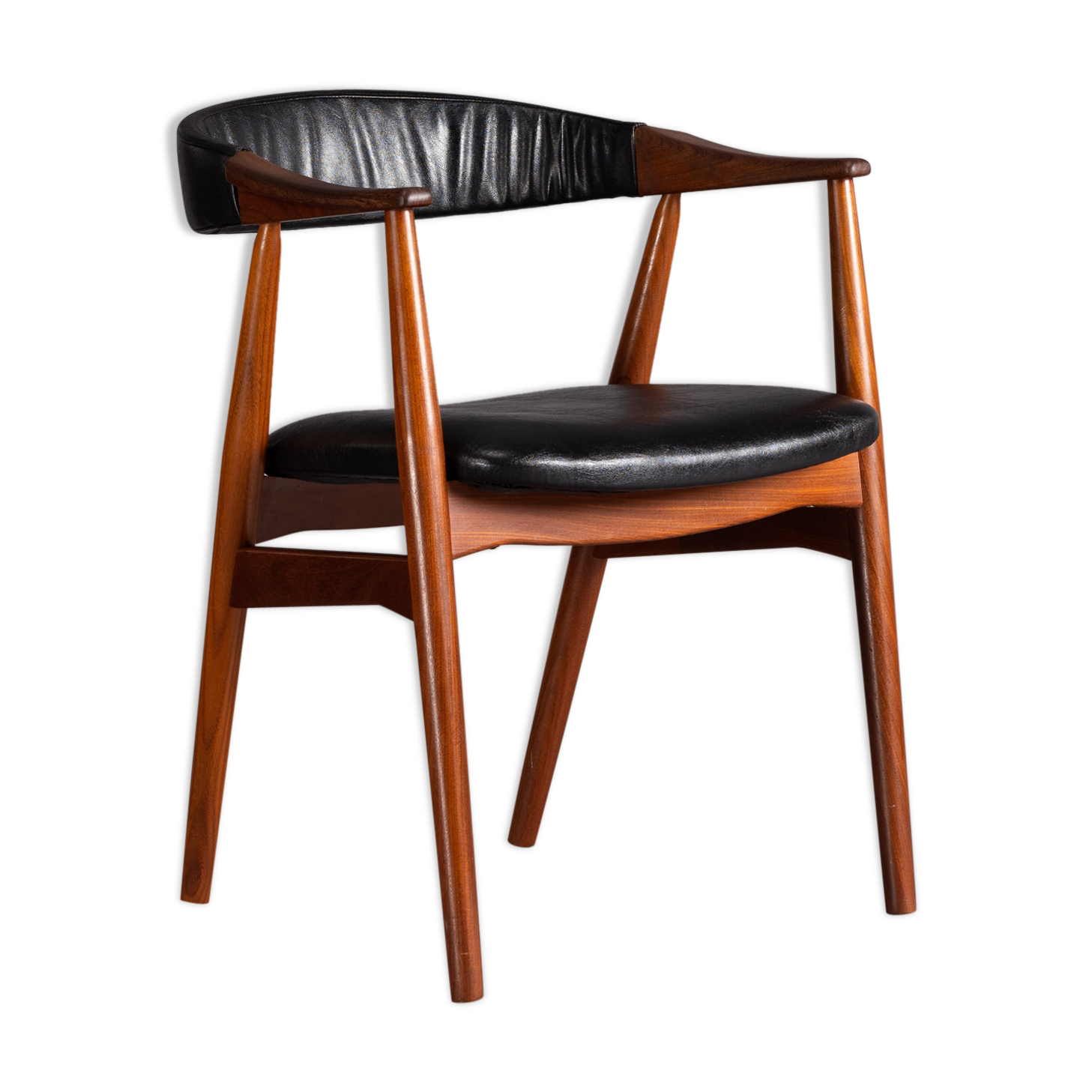 Danish Mid Century Chair No 213 By Th Harlev From Farstrup Møbelfabrik, 1960s