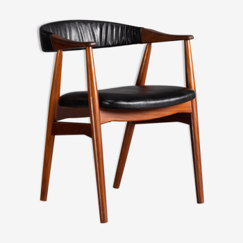 Danish Mid Century Chair No 213 By Th Harlev From Farstrup Møbelfabrik, 1960s