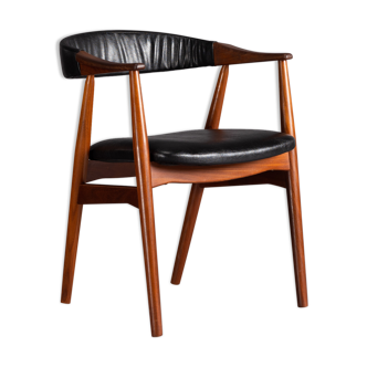 Danish Mid Century Chair No 213 By Th Harlev From Farstrup Møbelfabrik, 1960s