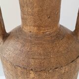 Vintage terracotta amphora vase 1960