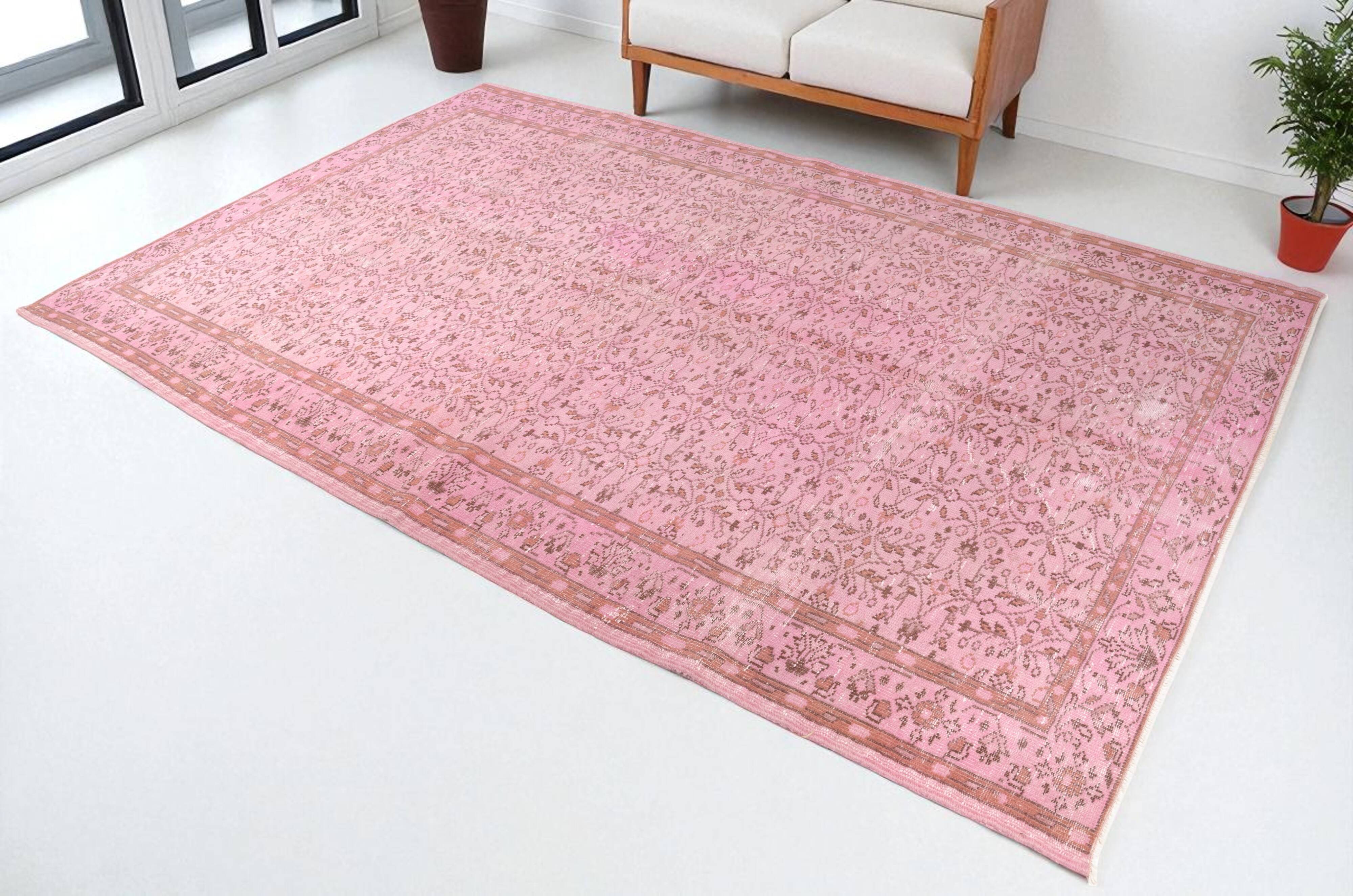 Vintage Anatolian Floral Rug SKU 2531
