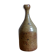 Bottled sandstone vase with a narrow neck