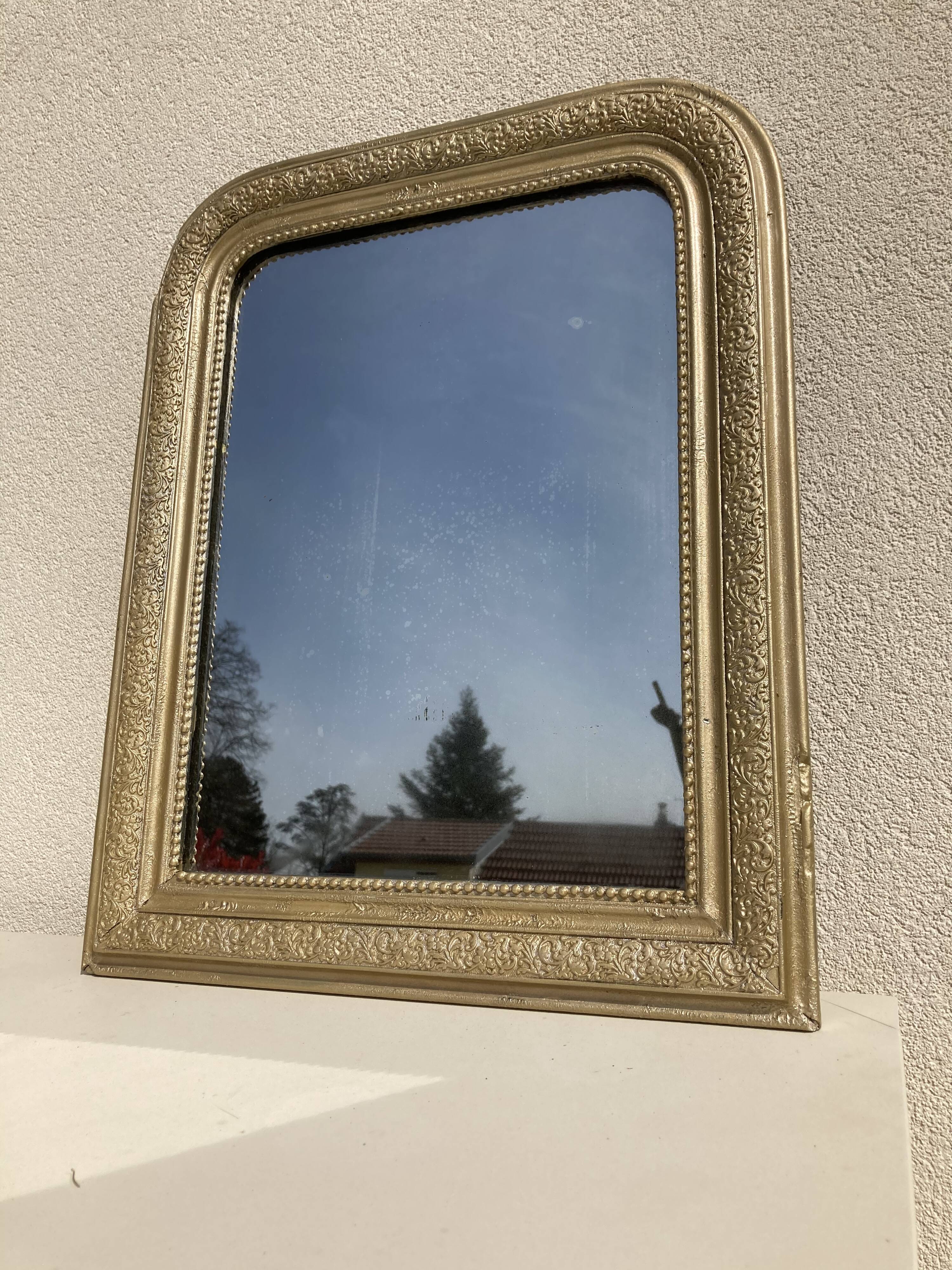 Old Louis XVI style mirror 48x60cm