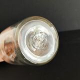 Carafe en verre soufflé vers 1900