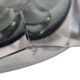 Murano - Flavio Poli - Seguso - Sommerso - Ashtray - clear glass - grey