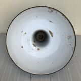 Industrial enamelled bowl suspension
