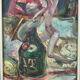 OIL ON CANVAS STILL LIFE BY MARIUS ZABINSKI 20TH