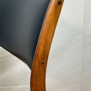 Ensemble de 8 chaises de salle à manger rétro milieu du siècle par Johannes Andersen pour Uldu