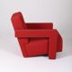 Utrecht armchair by Gerrit Reitveld edited by Cassina