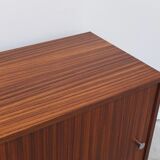 Large Zebrano sideboard by Alfred Hendrickx for Belform, 1960s