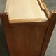Solid oak tv stand