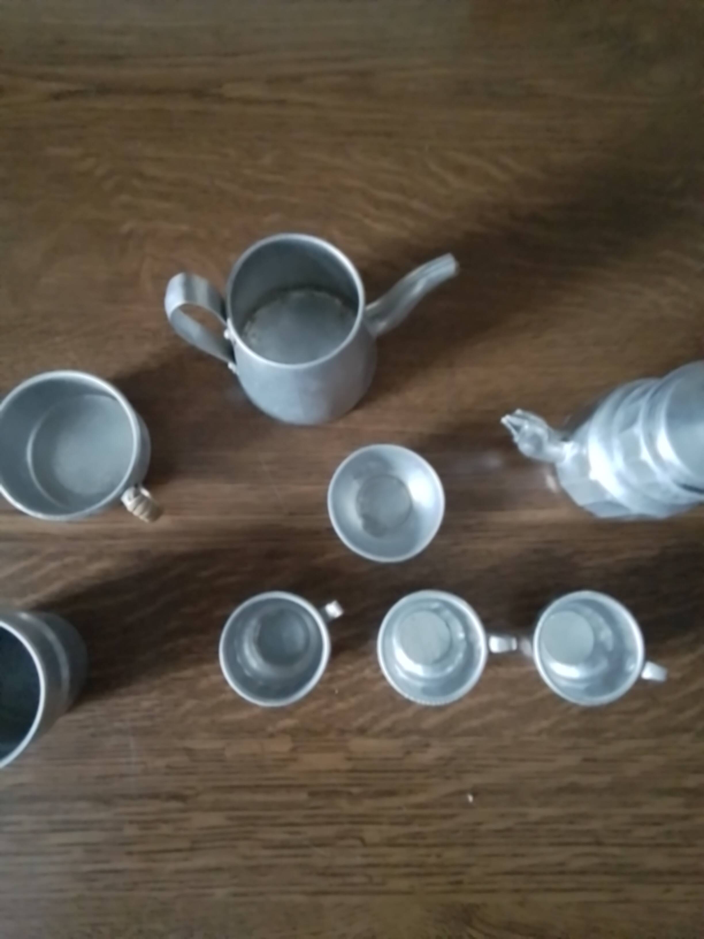 Vintage aluminum dinette set