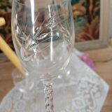 Crystal D'Arques footed glasses