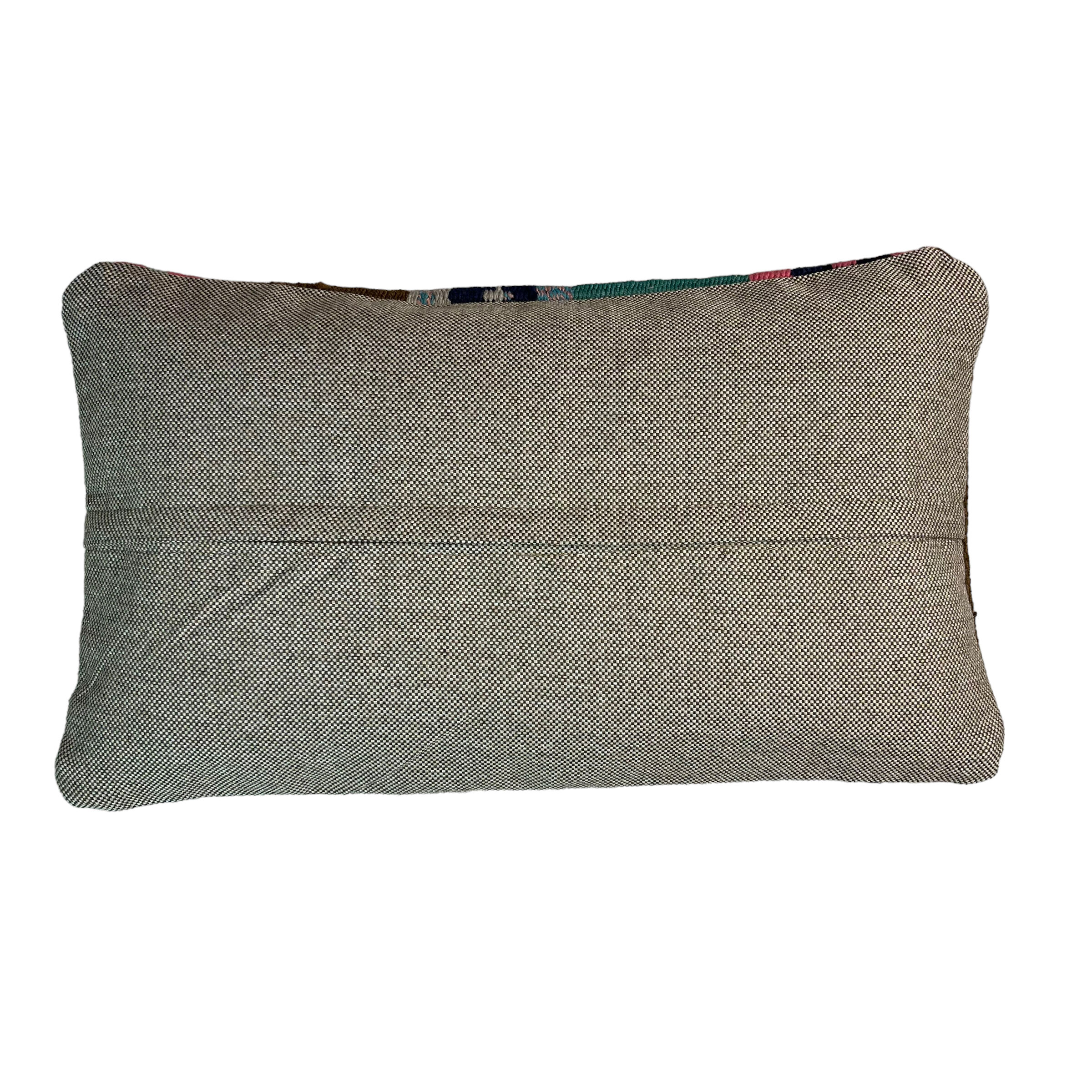 Vintage turkish kilim cushion cover 30x50cm