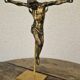 Ancient bronze Christ on a contemporary base