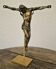 Ancient bronze Christ on a contemporary base