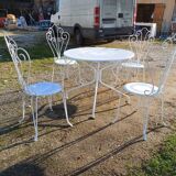 Wrought Iron Garden Furniture 1900