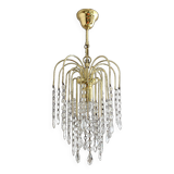 Lustre vintage italien pampilles