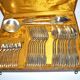 Boulenger household items 34 place settings Empire Marie-Louise 12 soup spoons 9 forks 11 dessert spoons
