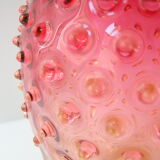 Vintage vase bubble glass 1960