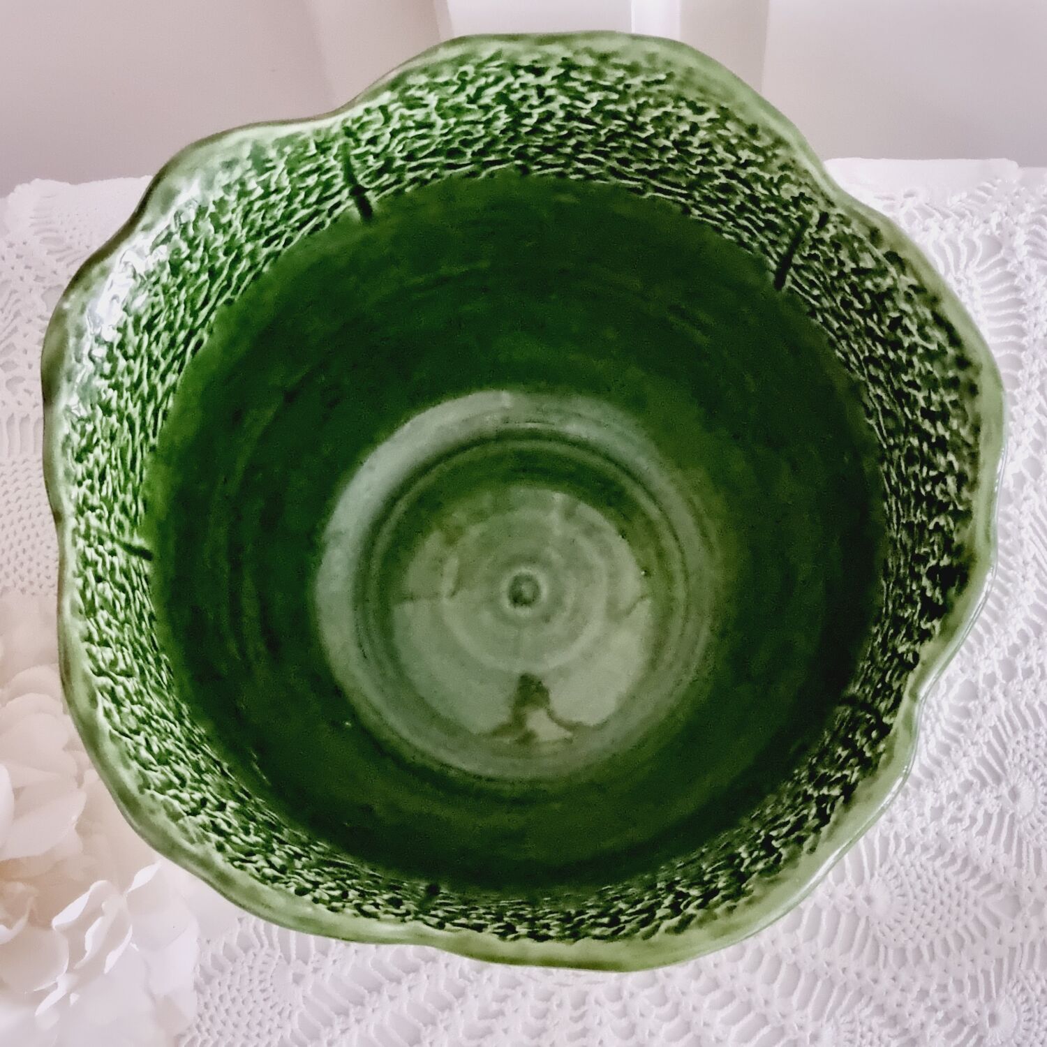 Cabbage slip salad bowl