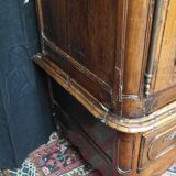 Walnut cabinet, 18th