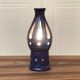 "enamelled terracotta lamp 'scandinavian design 1950'."
