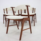 6 chairs in sheepskin fabric upholstery denmark