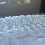 16 liqueur glasses