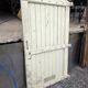 19th-century solid oak barn door