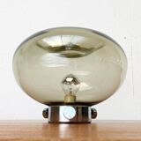 Lampe de Table en Verre Bulbe Espace Années 1960 Milieu du Siècle