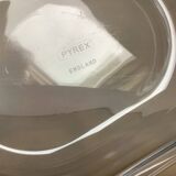 Pyrex England butter dish with lid