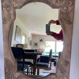 Erased aero oak mirror  59x80cm