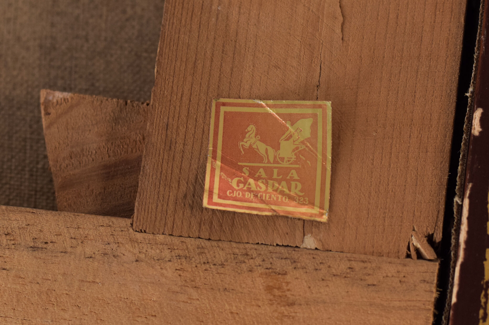 Oil on canvas influence of martin brothers