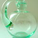 Crystal globular decanter from the daum house