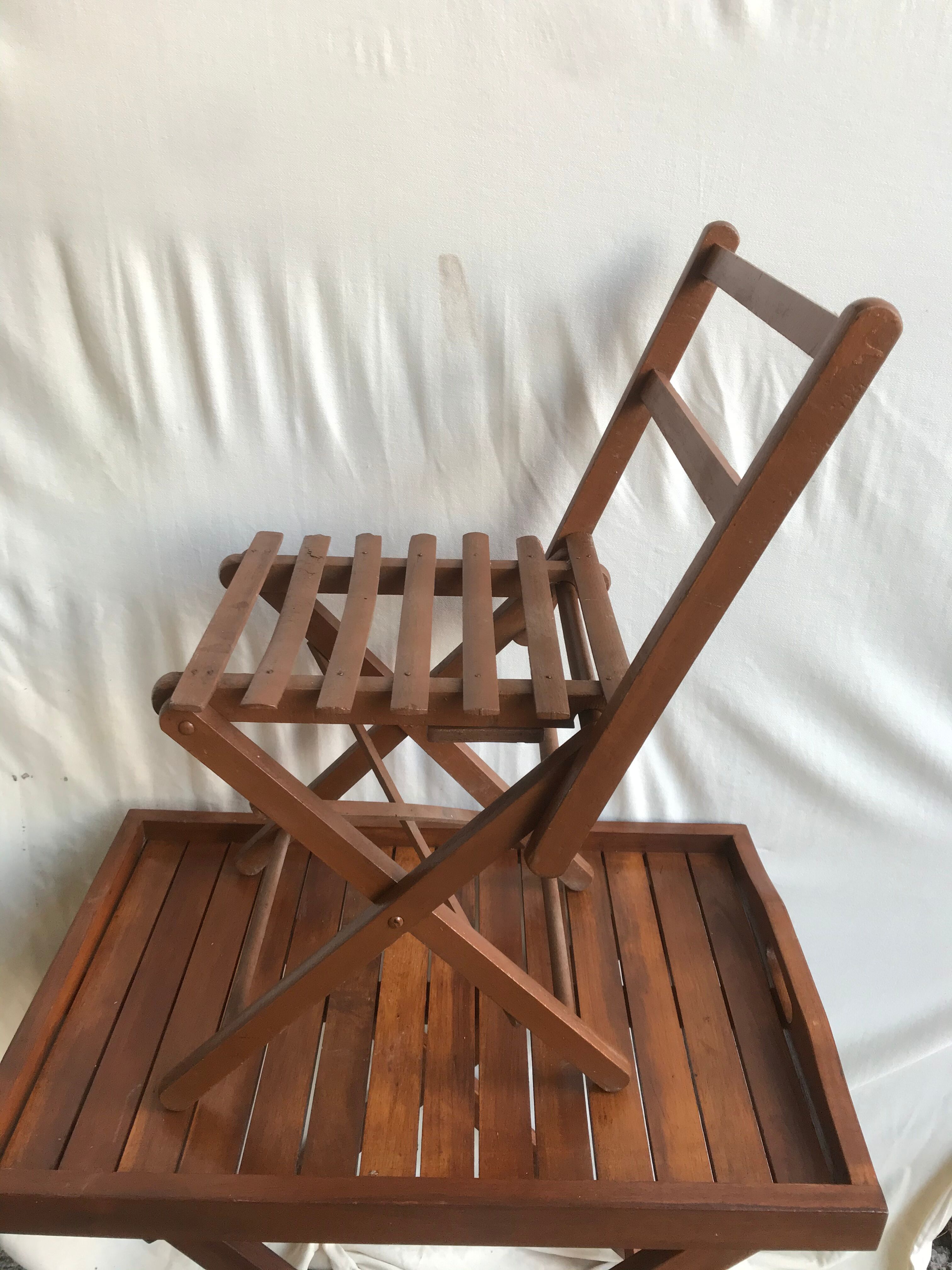 Former children's fold chair