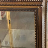 Counter display cabinet in wood and glass in Louis XVI style, 19th century.