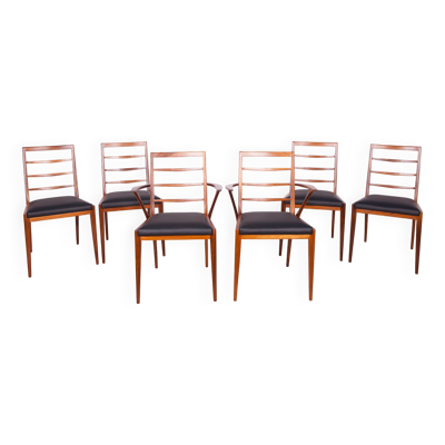 Chaises de salle à manger du milieu du siècle de McIntosh, années 1960, lot de 6