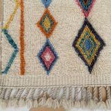 Colorful hand-woven Berber rug, size 150 x 250 cm