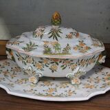 Earthenware soup bowl