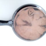 Old pan or pan in glazed earthened stoneware