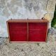 Large vintage 70s display case
