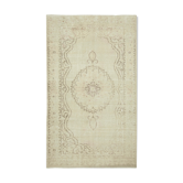 Tapis beige anatolien unique tissé à la main 183 cm x 315 cm